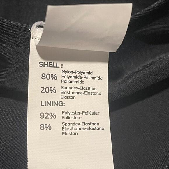 Cupshe Women’s Black One-Piece Swimsuit Small V-Neck Ruched Tummy Control - Picture 7 of 9